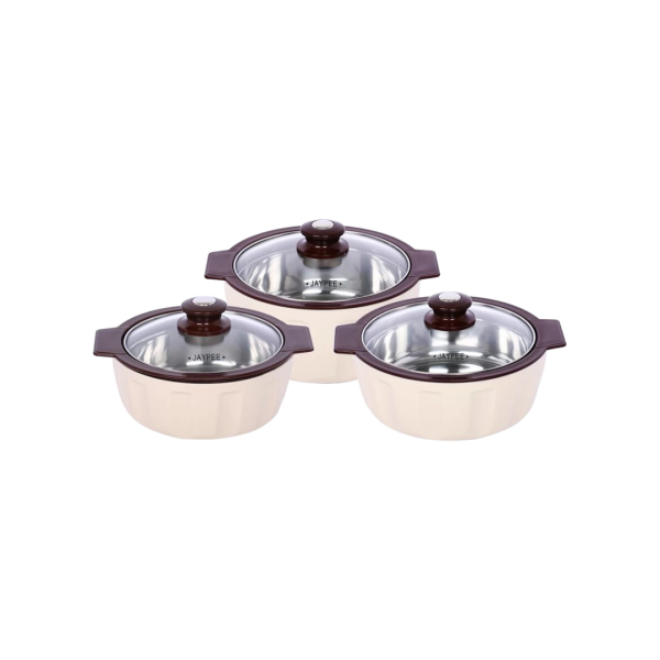 Jaypee Glamrole Casserole - Set Of 3